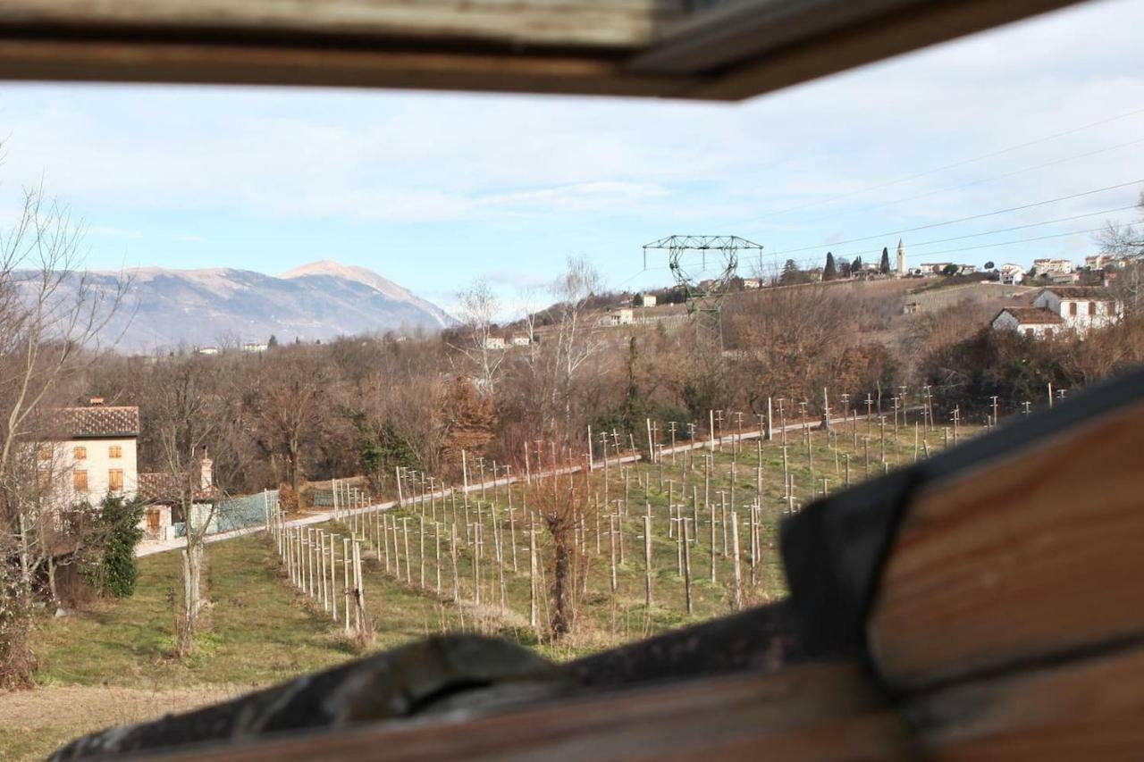 Accogliente Rustico In Prosecco Valley San Pietro Di Feletto Exterior foto